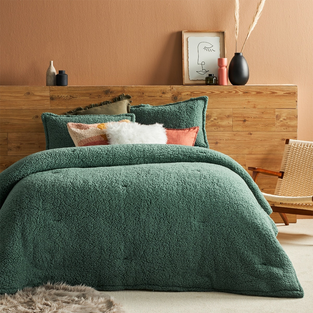 Set piumino invernale in peluche Lani Sherpa